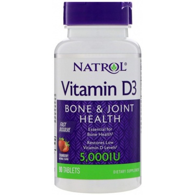  NATROL vitamin D3 5000  90 