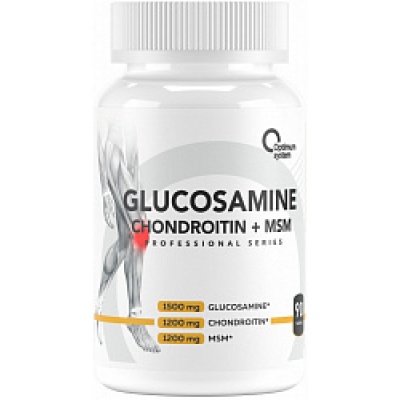  Optimum System Glucosamine+Chondroitin+MSM 90 