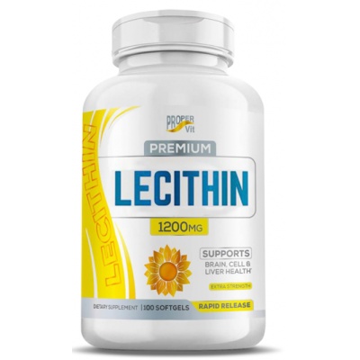 Антиоксидант Proper Vit Premium Soy Lecithin 1200 мг 100 капсул
