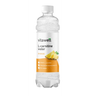  Fitness Food Factory Vitawell L-carnitine water 500 